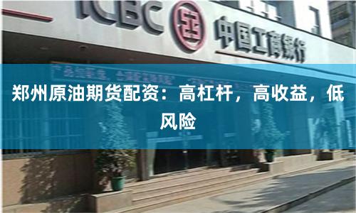 郑州原油期货配资:高杠杆,高收益,低风险